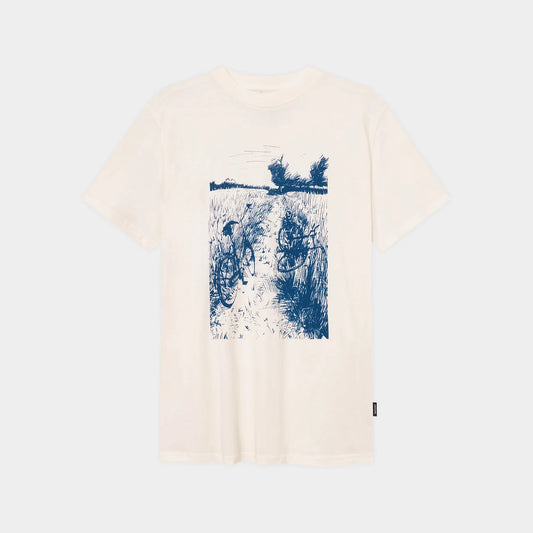 T-Shirt - Stockholm Summer Bikes Off-White