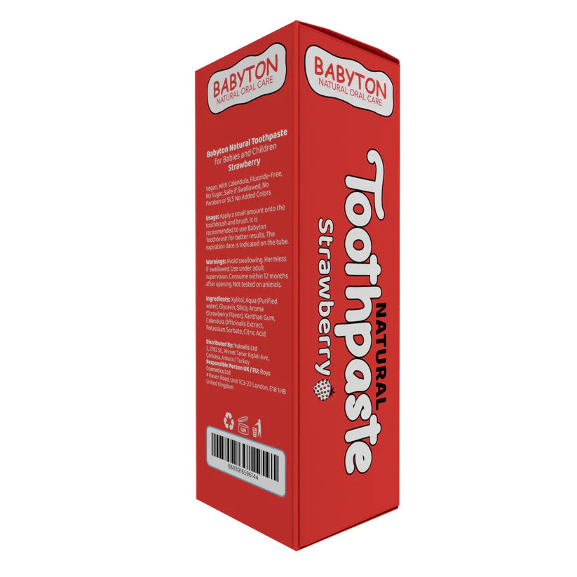 Natuurlijk Tandpasta - Aardbei Smaak - 50g