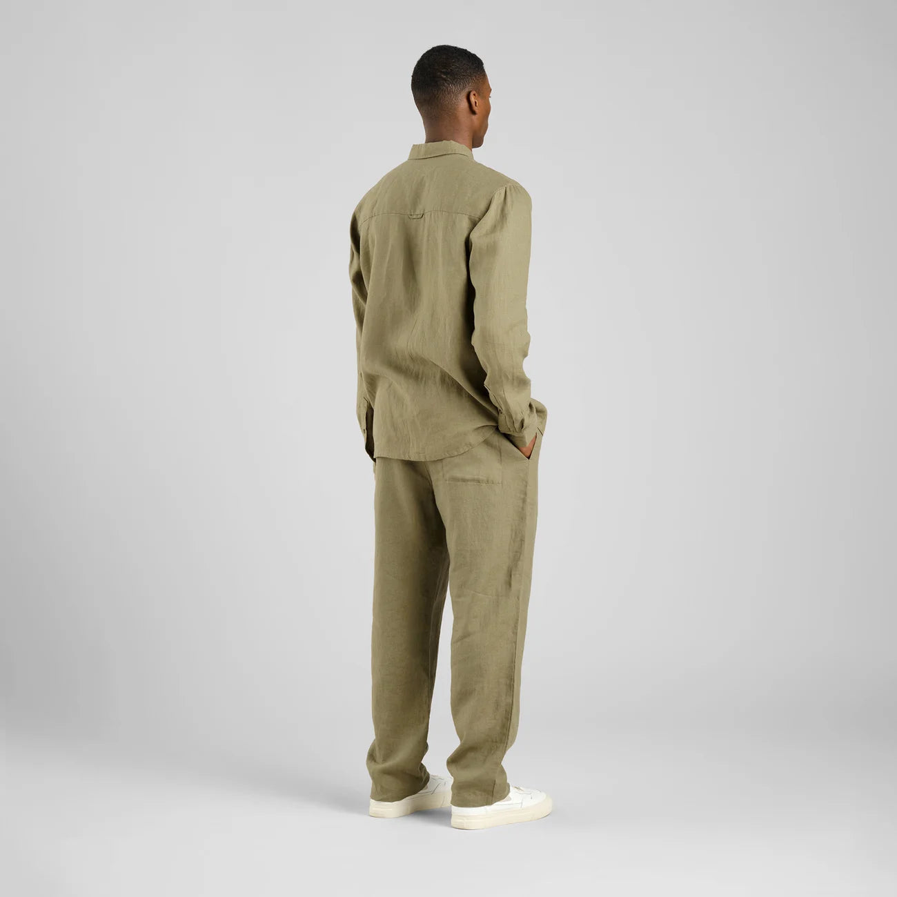 Pants - Klitmoeller Linen Leaf Green