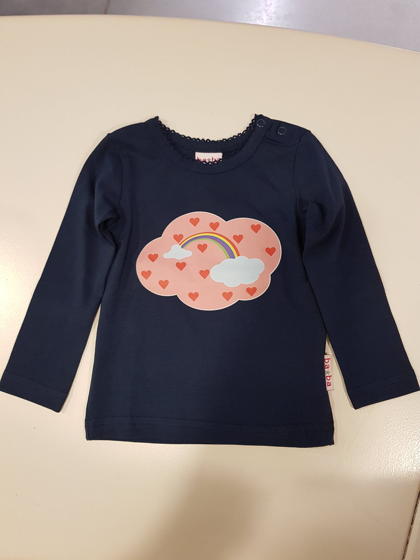 OUTLET - T-shirt Rainbow - Navy