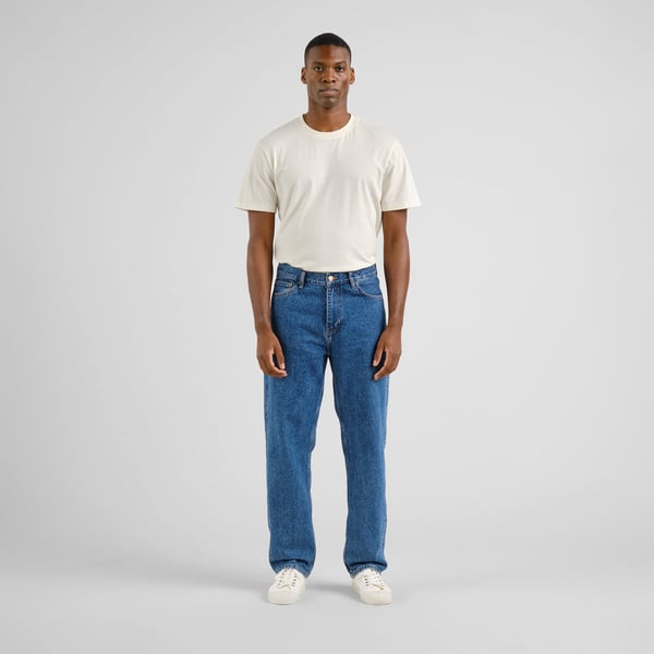 Denim Pants Hamburg - Relaxed fit Mid Blue