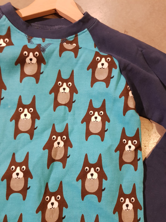 OUTLET - Sweatshirt - Sport Raglan Solid Ls - Browny Dog