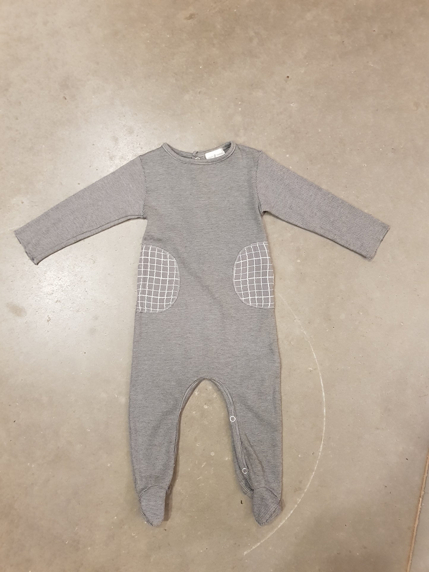 OUTLET - Romper Pica - Mini Grey