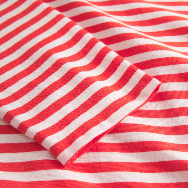 Top Humledal Stripes Grenadine Red Gots