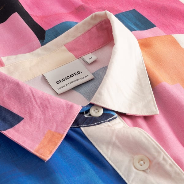 Shirt Alsvik Abstract Block Multi Color