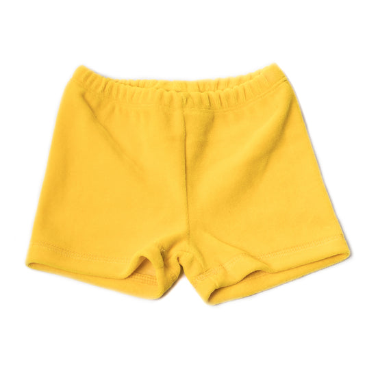 OUTLET - Shorts ben YELLOW VELOUR