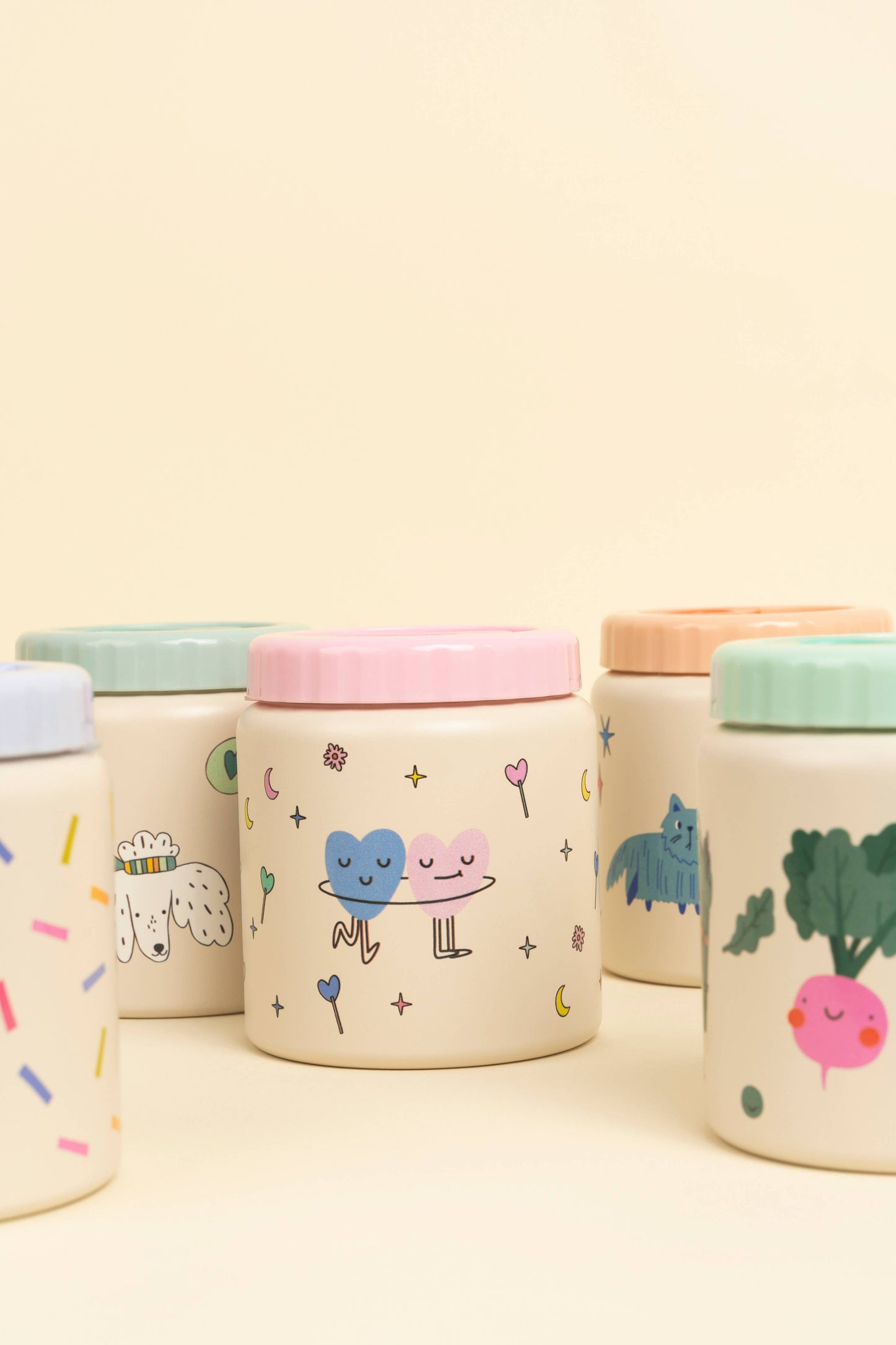 Kids Thermo Food Jar Funky Dogs 500ml