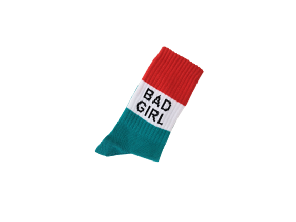 BAD GIRL TODDLER SOCKS: 23/28
