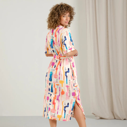 Dress - Kallvik Summer - Abstract Multi Color