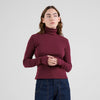 Rib Top - Malma - Fig Red