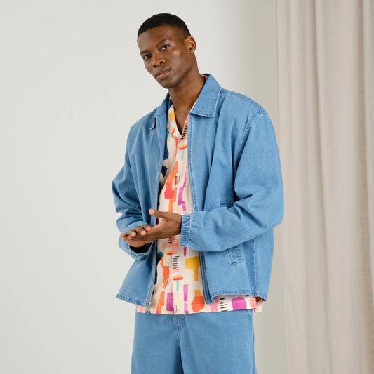 Jacket - Torhamn Denim Light Blue