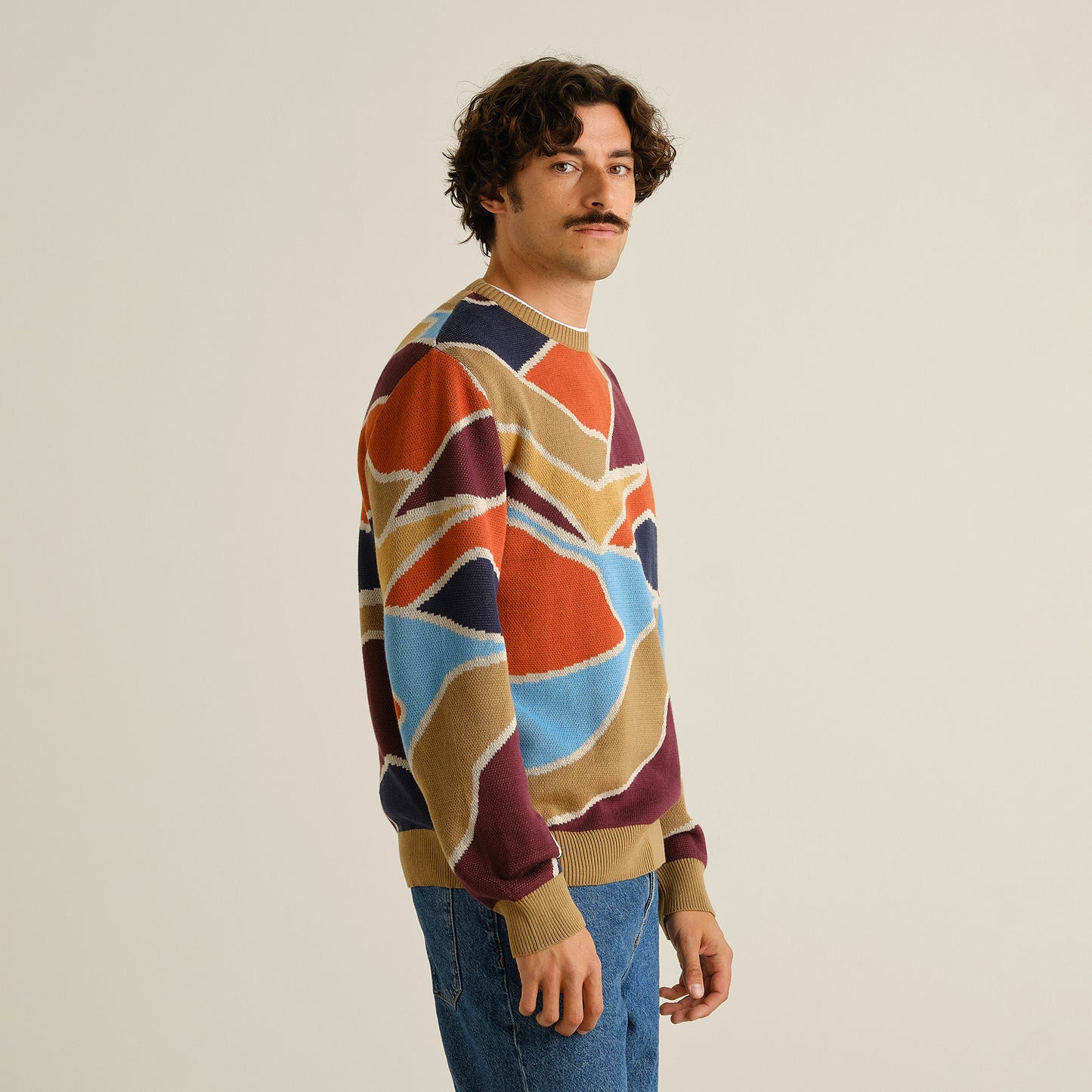 Sweater Mora- Patch valley multi color