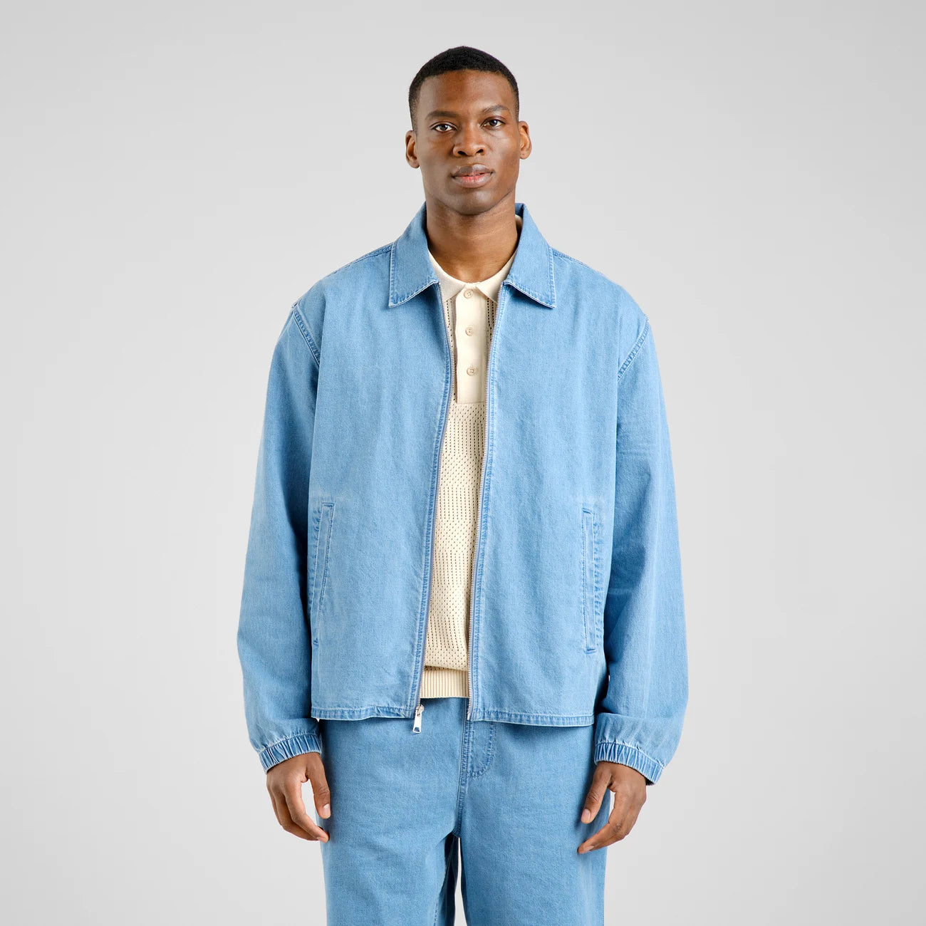 Jacket -  Torhamn Denim Light Blue