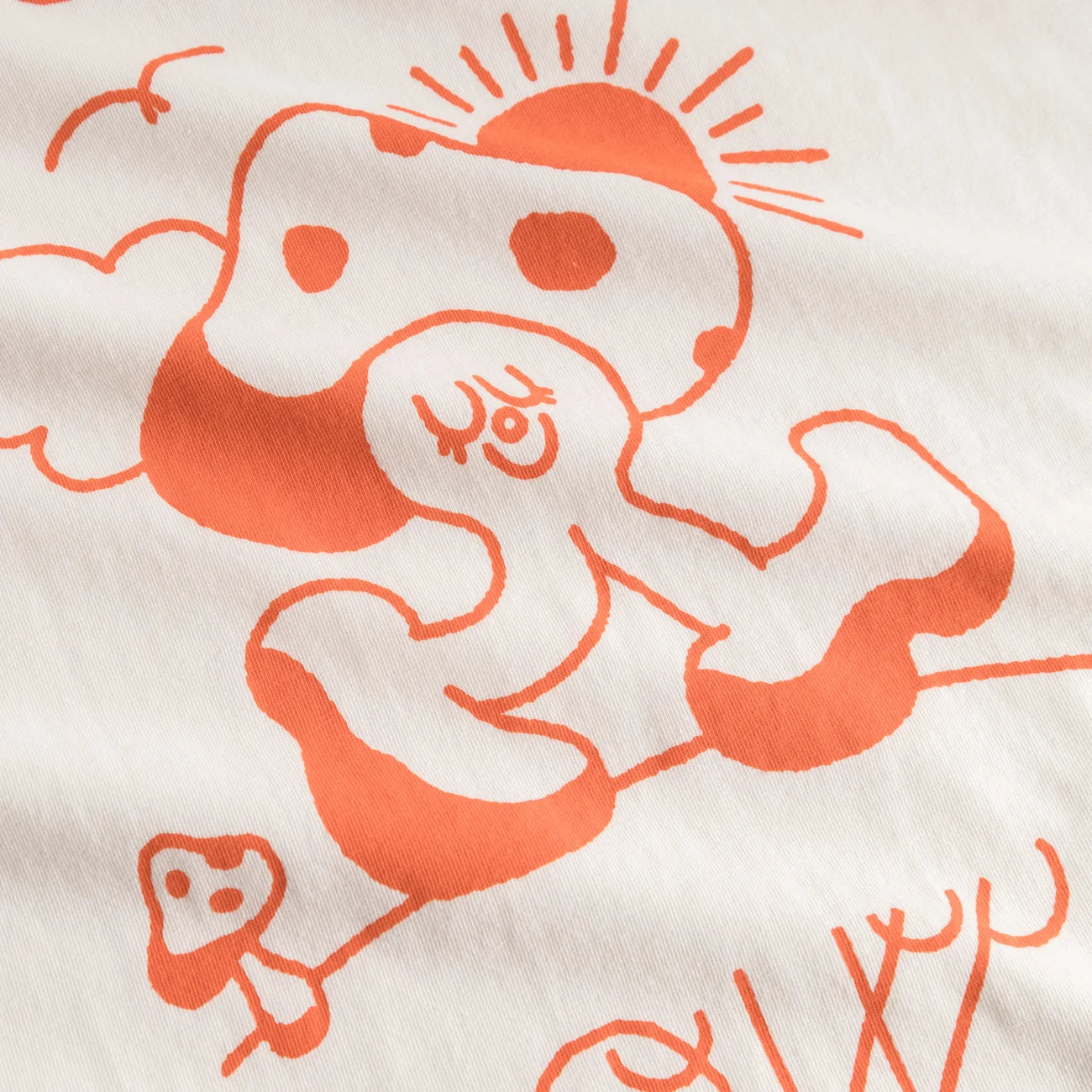 T-Shirt - Vadstena - Slow Down Off White