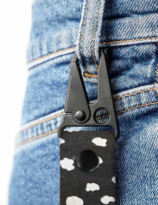 Keychain - Black Sprinkle