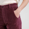Workwear Pants - Vara Corduroy - Fig Red