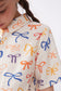 OUTLET - Camisa de niña estampado lazos - 11401