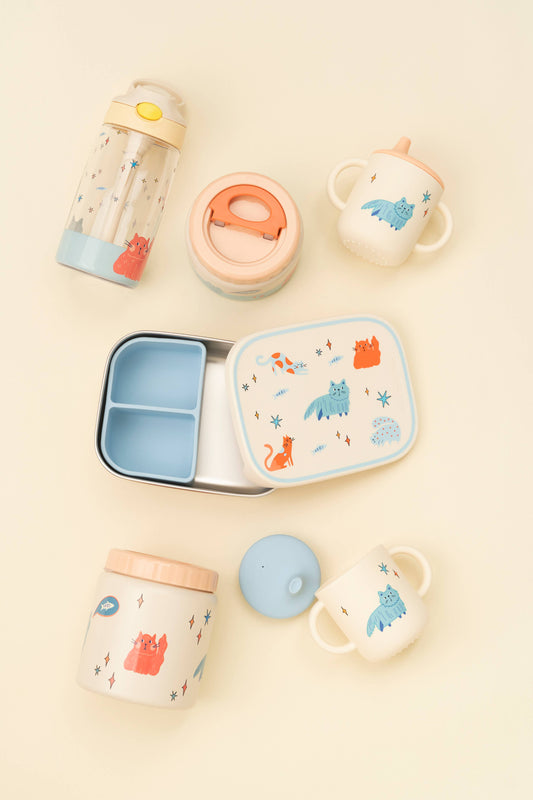 Kids Thermo Food Jar Meowtiful Cats 500ml