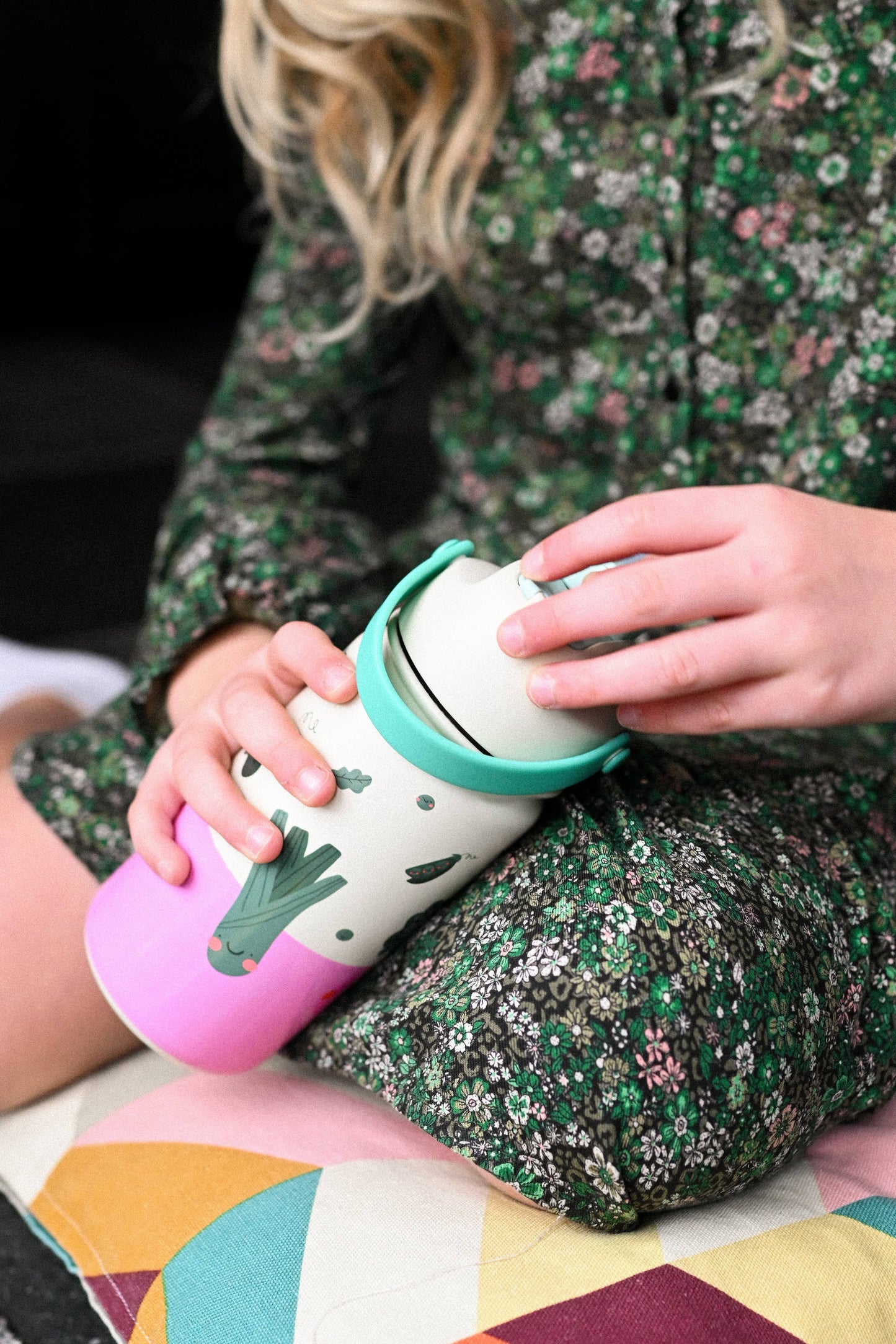 NEW COLLECTION Insulated Stainless Steel Bottle for Kids: Funky Dogs