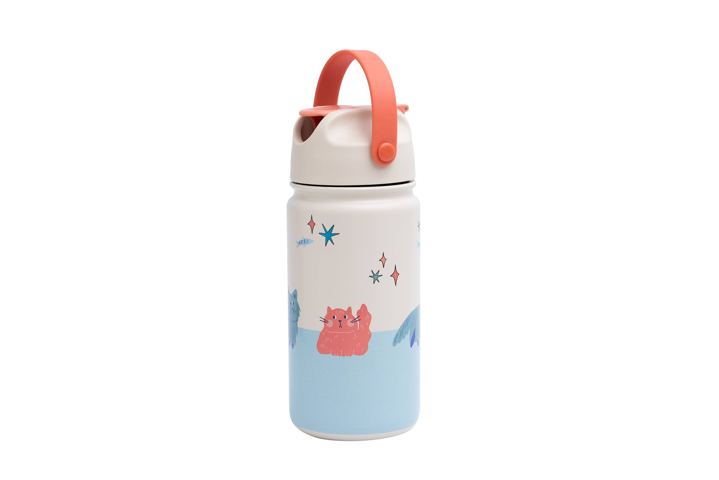NEW COLLECTION Insulated Stainless Steel Bottle for Kids: Funky Dogs