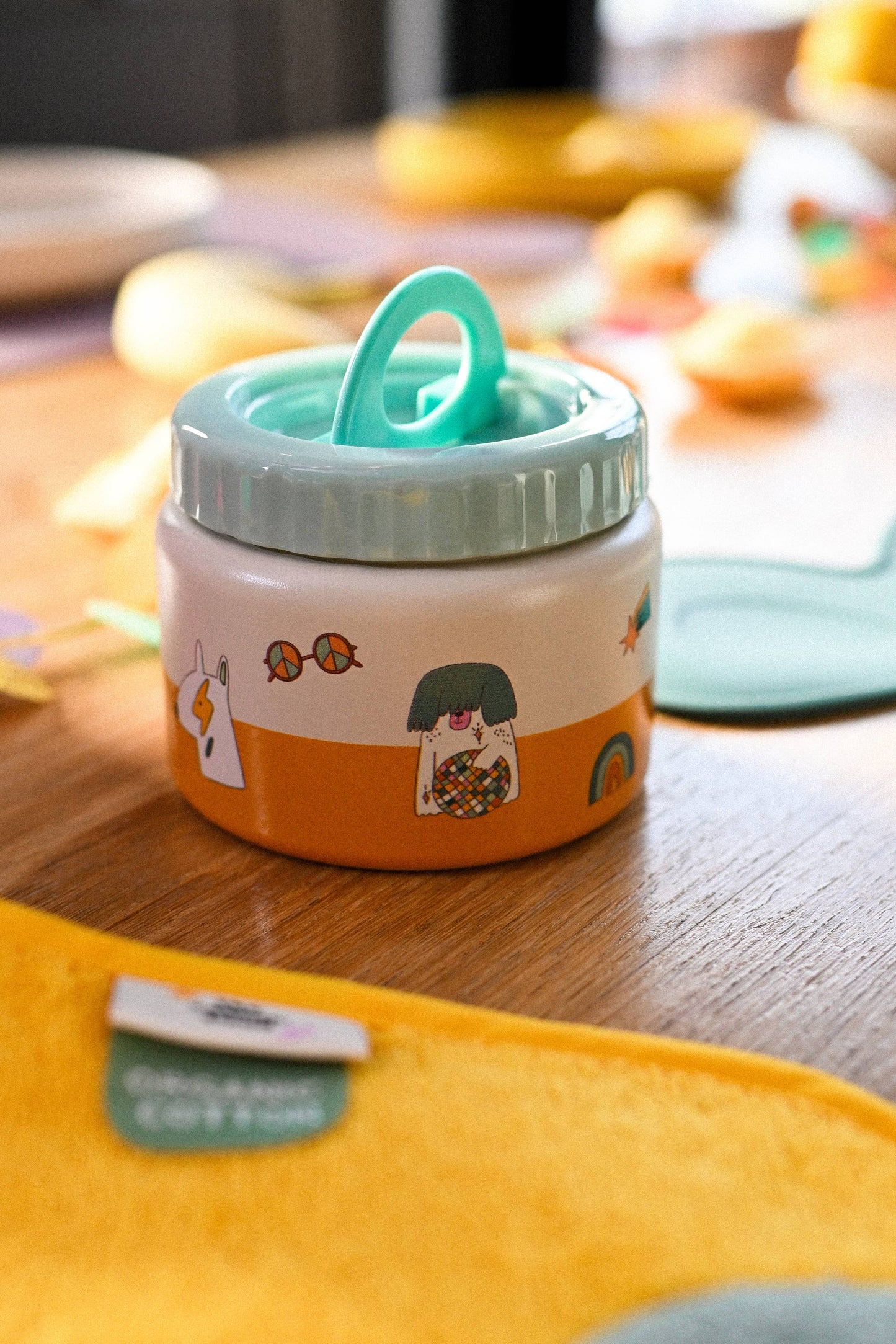 Kids Thermo Food Jar Funky Dogs 350ml