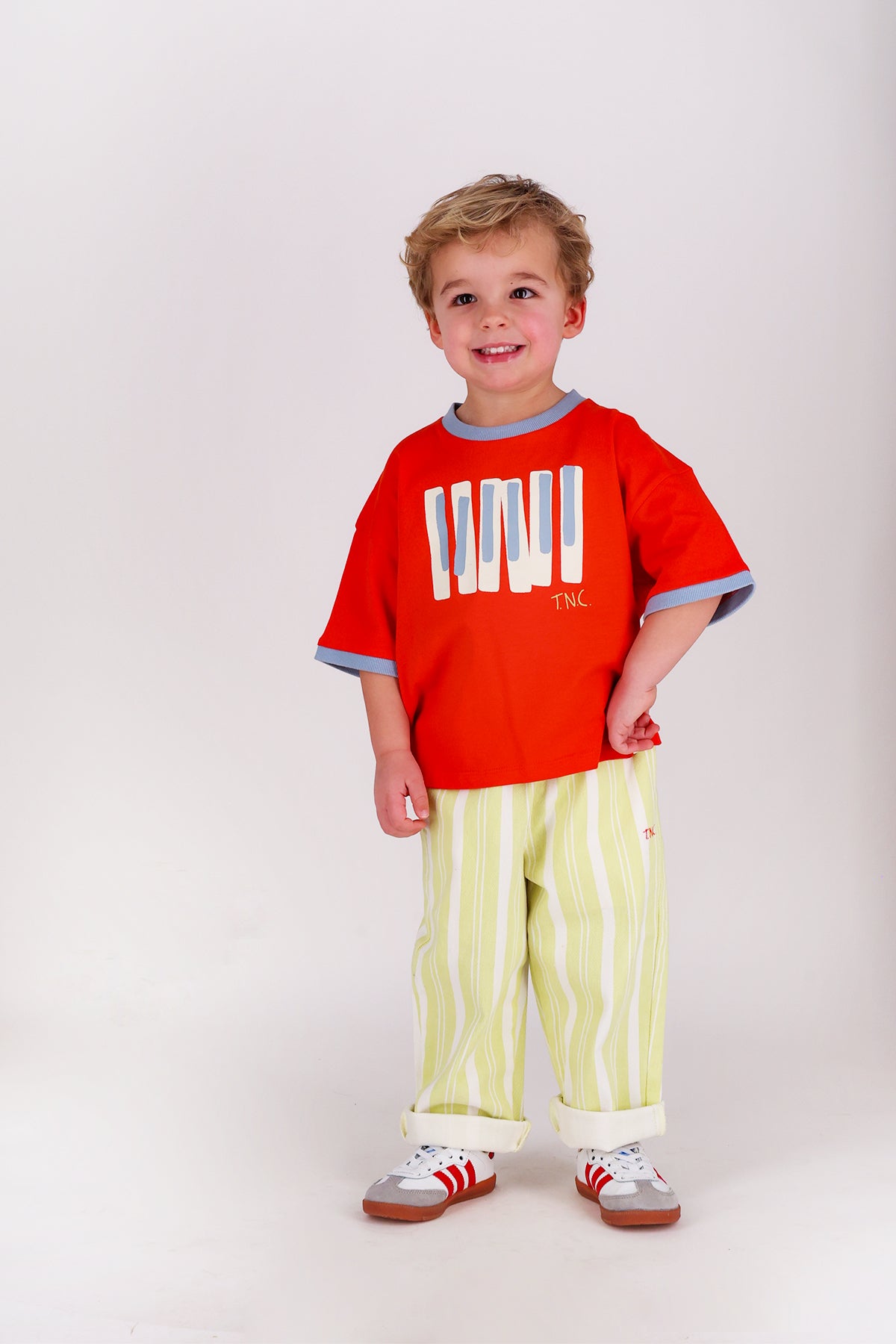 Pants Atlas Green stripes
