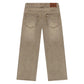 Pants wide fit Sand