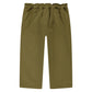 Wide embroidered pants Green