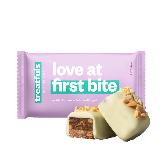 White chocolate peanut bar organic + vegan + gluten-free