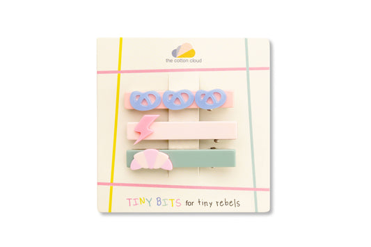 Hair Pins 3-Set Croissant