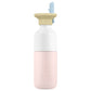 Dopper Steel (350 ml) - Soft Pink en Flip straw Sunny Sorbet