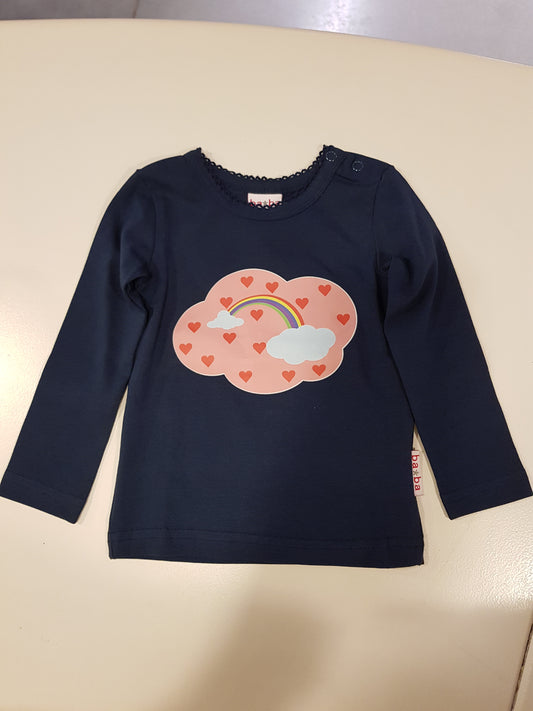 OUTLET  - T-shirt Rainbow - Navy