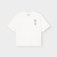 T-shirt Vadstena  - Heart Cat Off-White