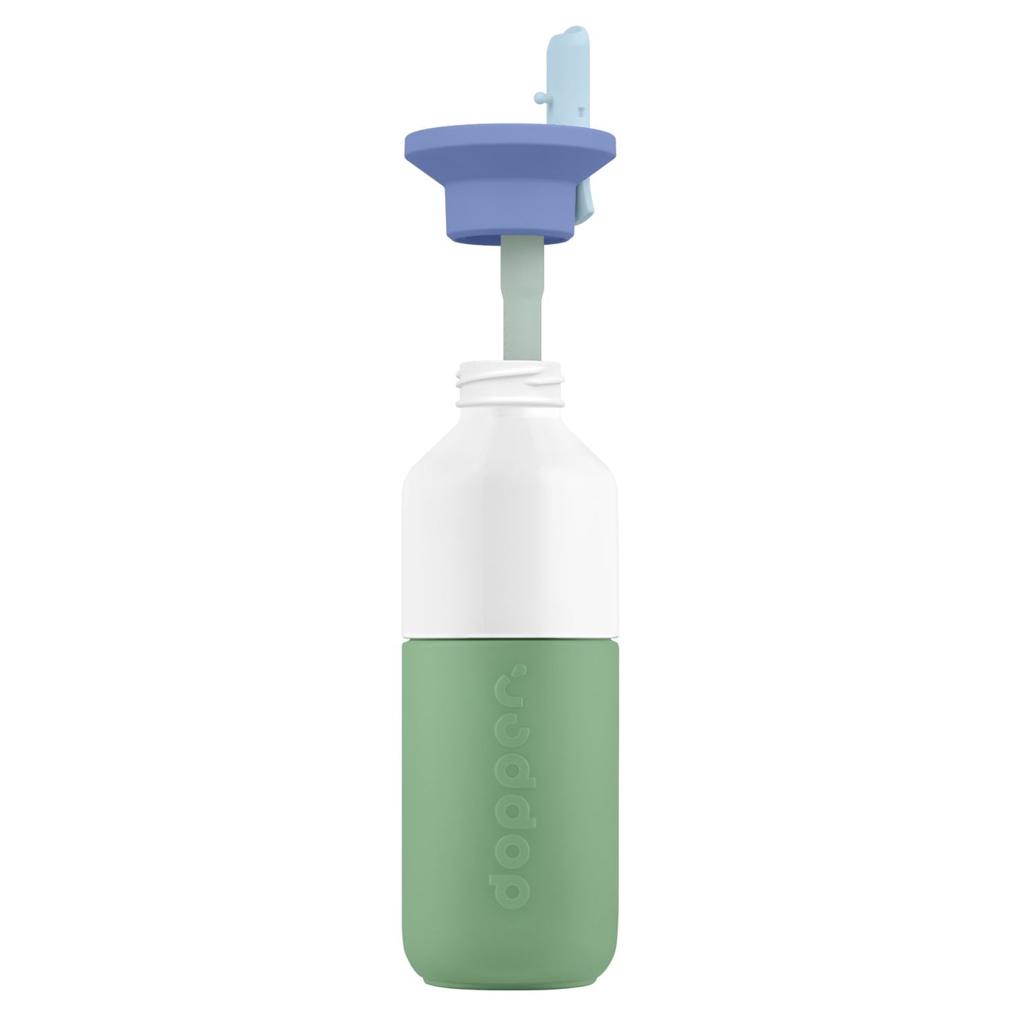 Dopper Steel (350 ml) - Fresh Green en Flip straw Seafoam Sorbet