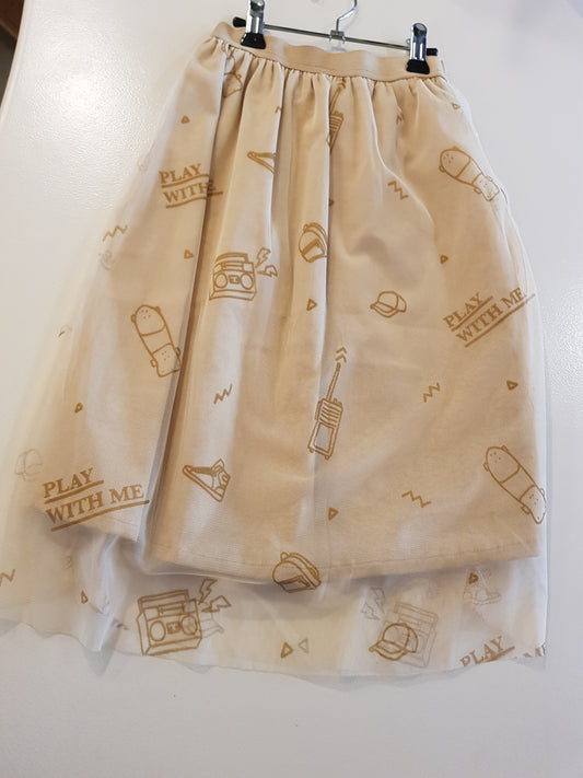 OUTLET - Mejillon - Ocre - Allover Play Whit Me