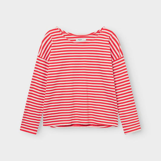 Top Humledal Stripes Grenadine Red Gots