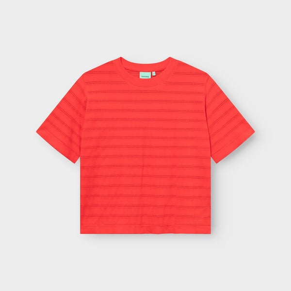 T-shirt Vadstena  - Lace Grenadine Red Gots