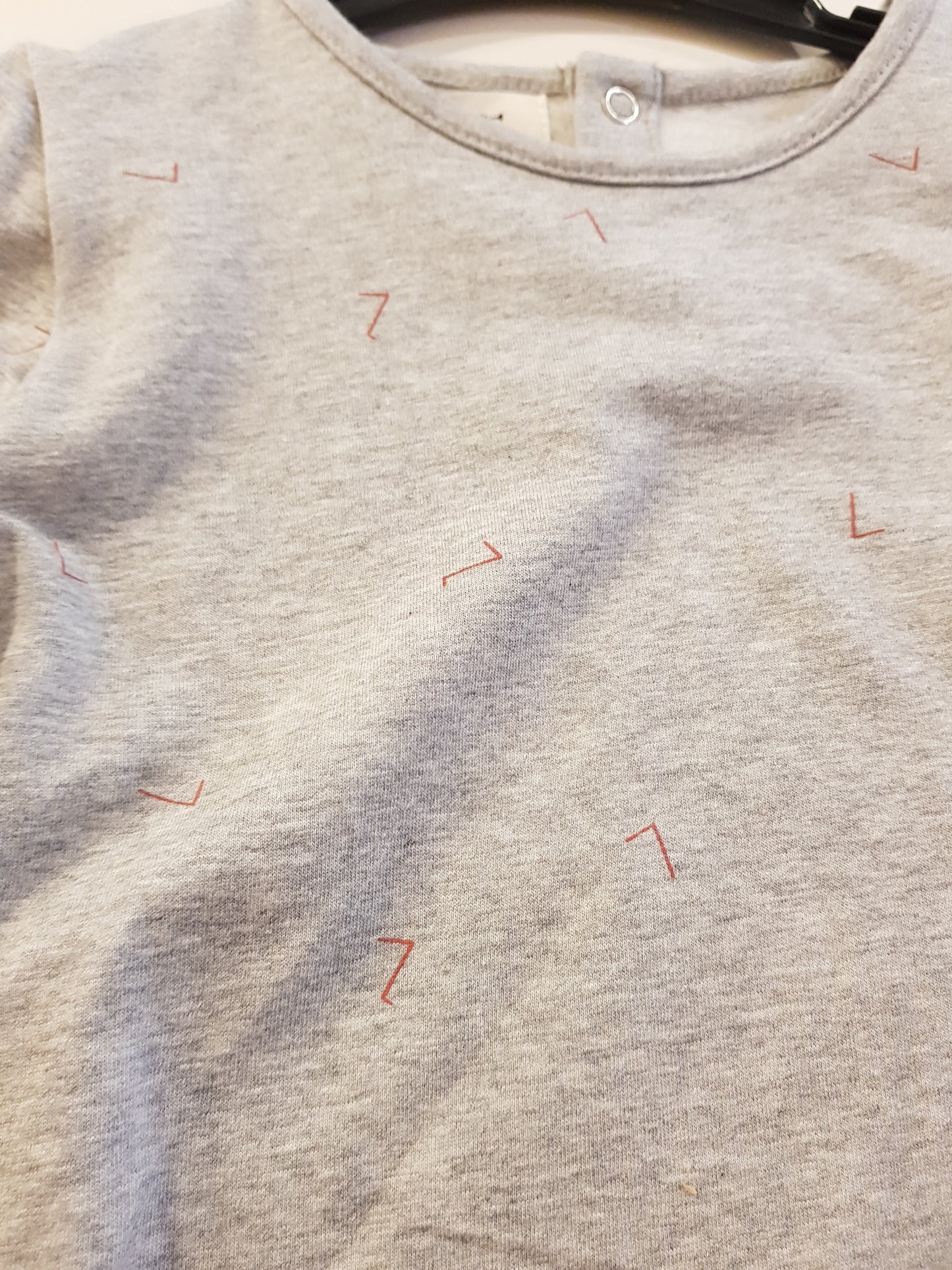 OUTLET - Longsleeve - Angle - Grey Melange