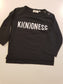 OUTLET - Longsleeve - Ki(n)dness - Black