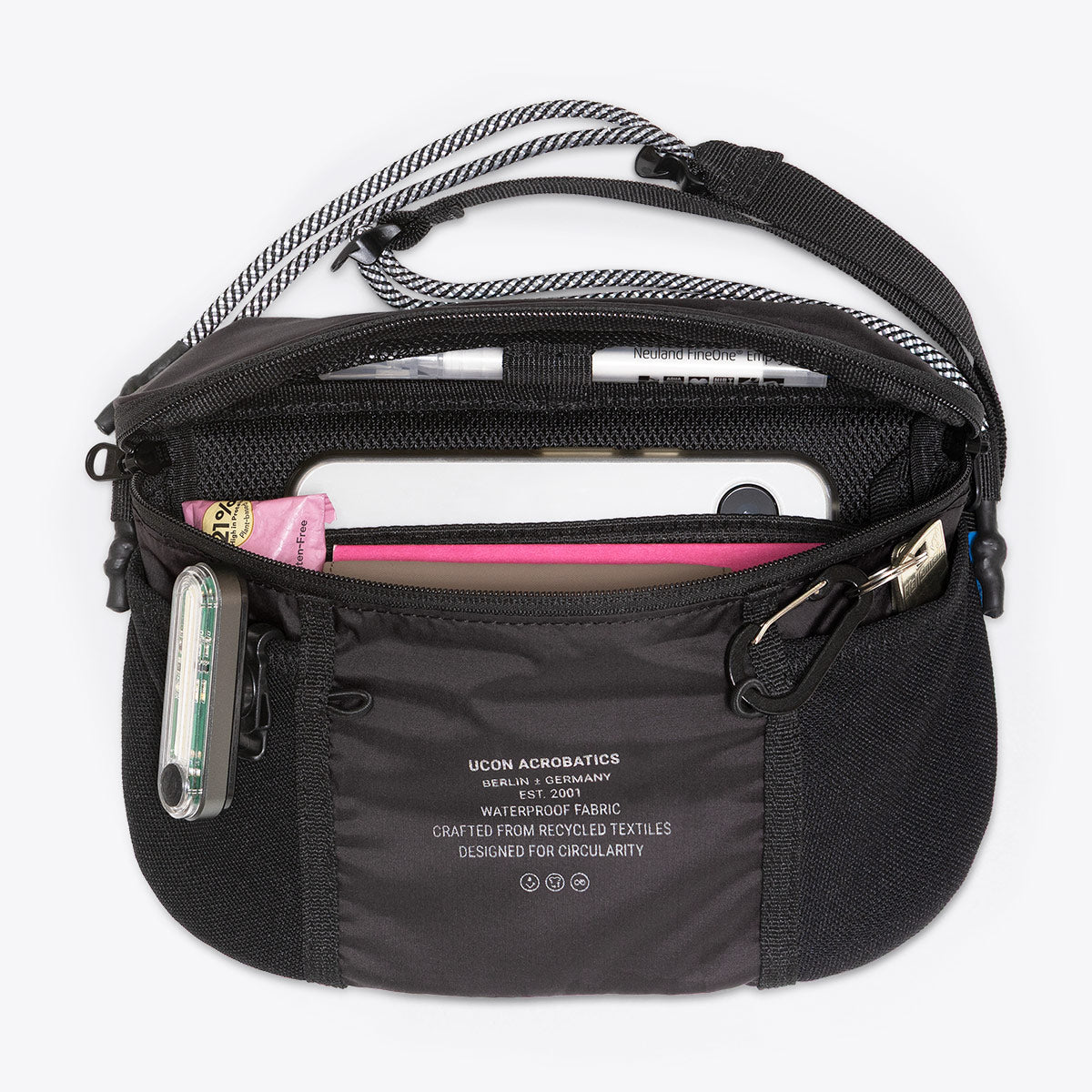 Jona Crossbody bag - Air - Black