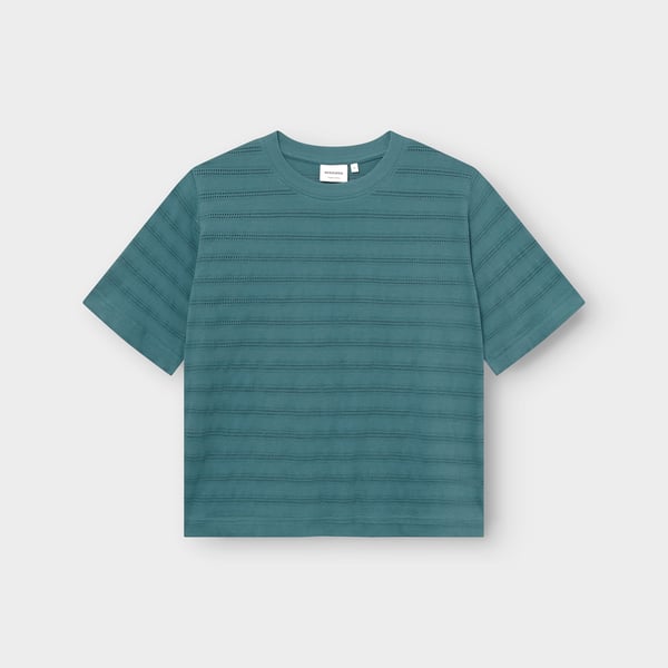T-shirt Vadstena  - Lace Mediterranea Green Gots