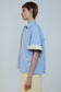 Shirt blue yellow