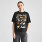 T-shirt Vadstena  - Mustang - Party Black