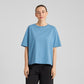 T-shirt Vadstena Base Niagara Blue GOTS