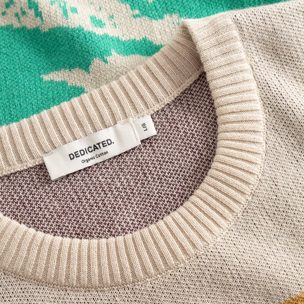 Sweater Mora retro ski blocks