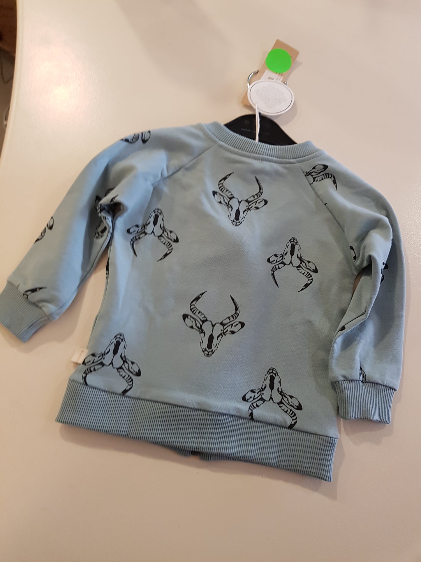 Blue Gasella - Zipped Crew