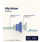 Flip straw Seafoam Sorbet