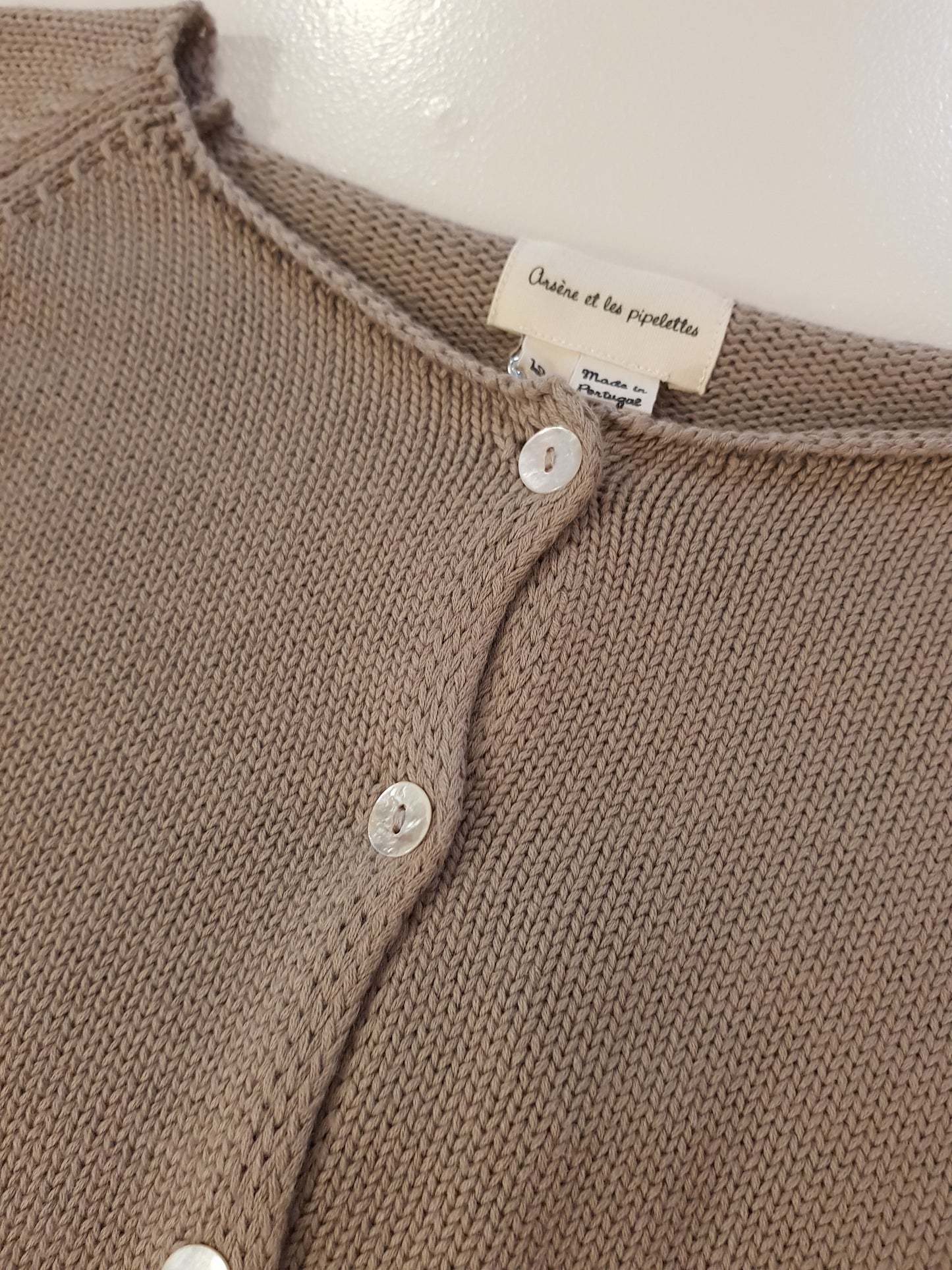 OUTLET - Cardigan - E19FK02B - Ficelle