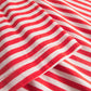 T-shirt Vadstena  - Stripes Grenadine Red Gots