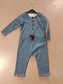 OUTLET - Jumpsuit - Moroccan Blue Circle